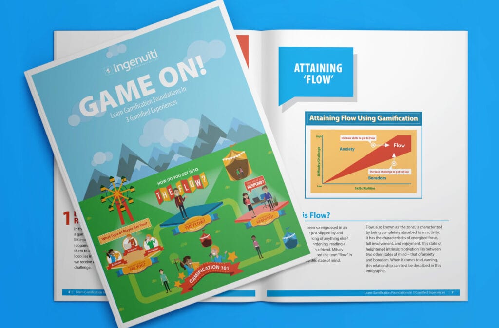 Colorful Brochures Game Foundations