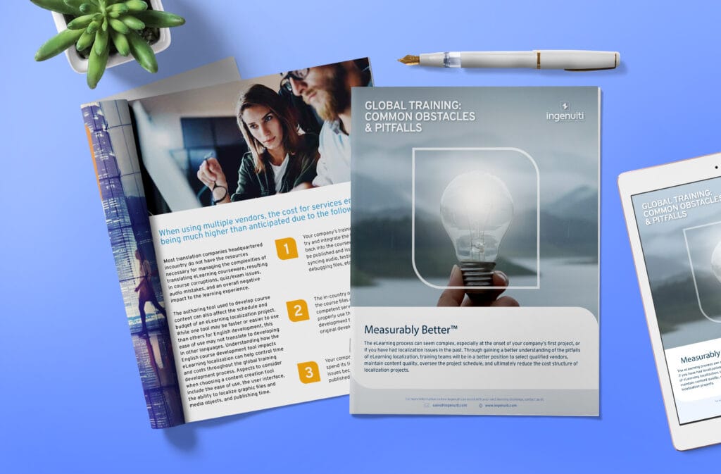 Global training magazine article